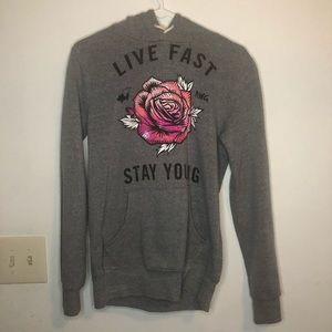 Grey Glamous Kills AWG Hoodie